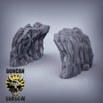 Rock Walls Terrain Resin Models for Dungeons & Dragons & Board RPGs