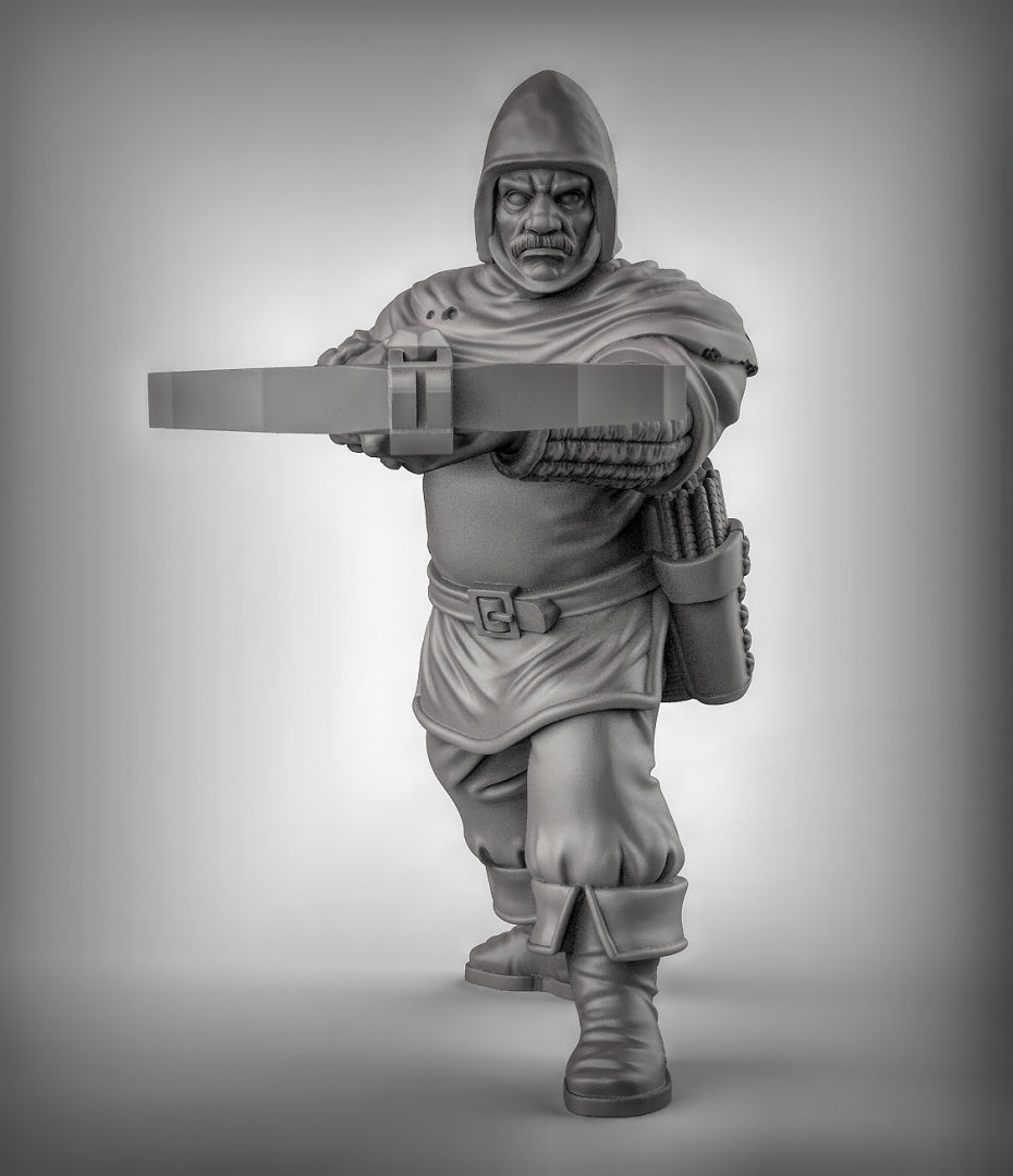Guards with Crossbows Resin 3D Models for Dungeons & Dragons & Board RPGs
