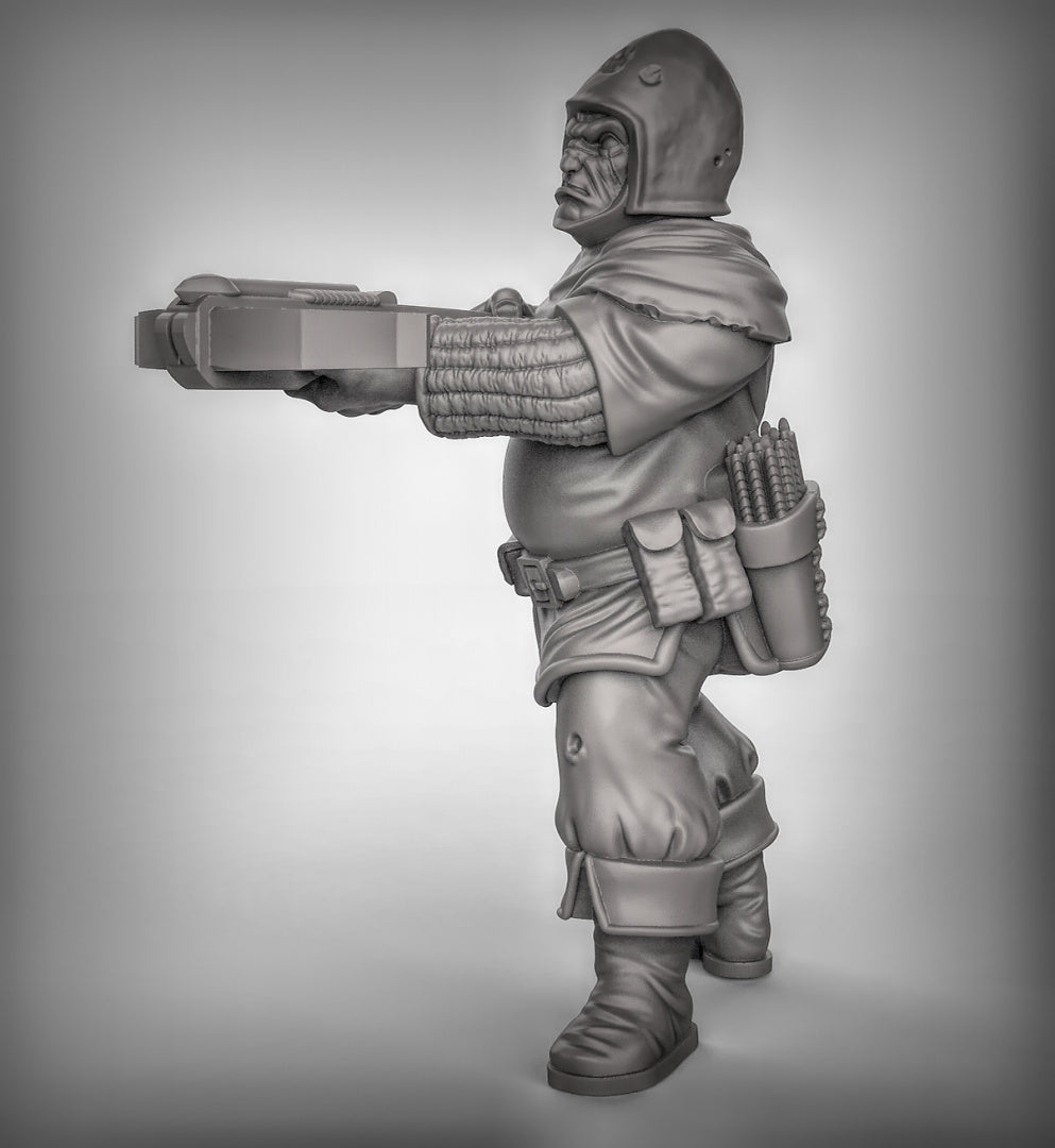Guards with Crossbows Resin 3D Models for Dungeons & Dragons & Board RPGs