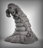 Frost Worm Resin Miniature for DnD | Tabletop Gaming