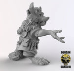 Racoon Folk Druids Resin Models for Dungeons & Dragons & Board RPGs