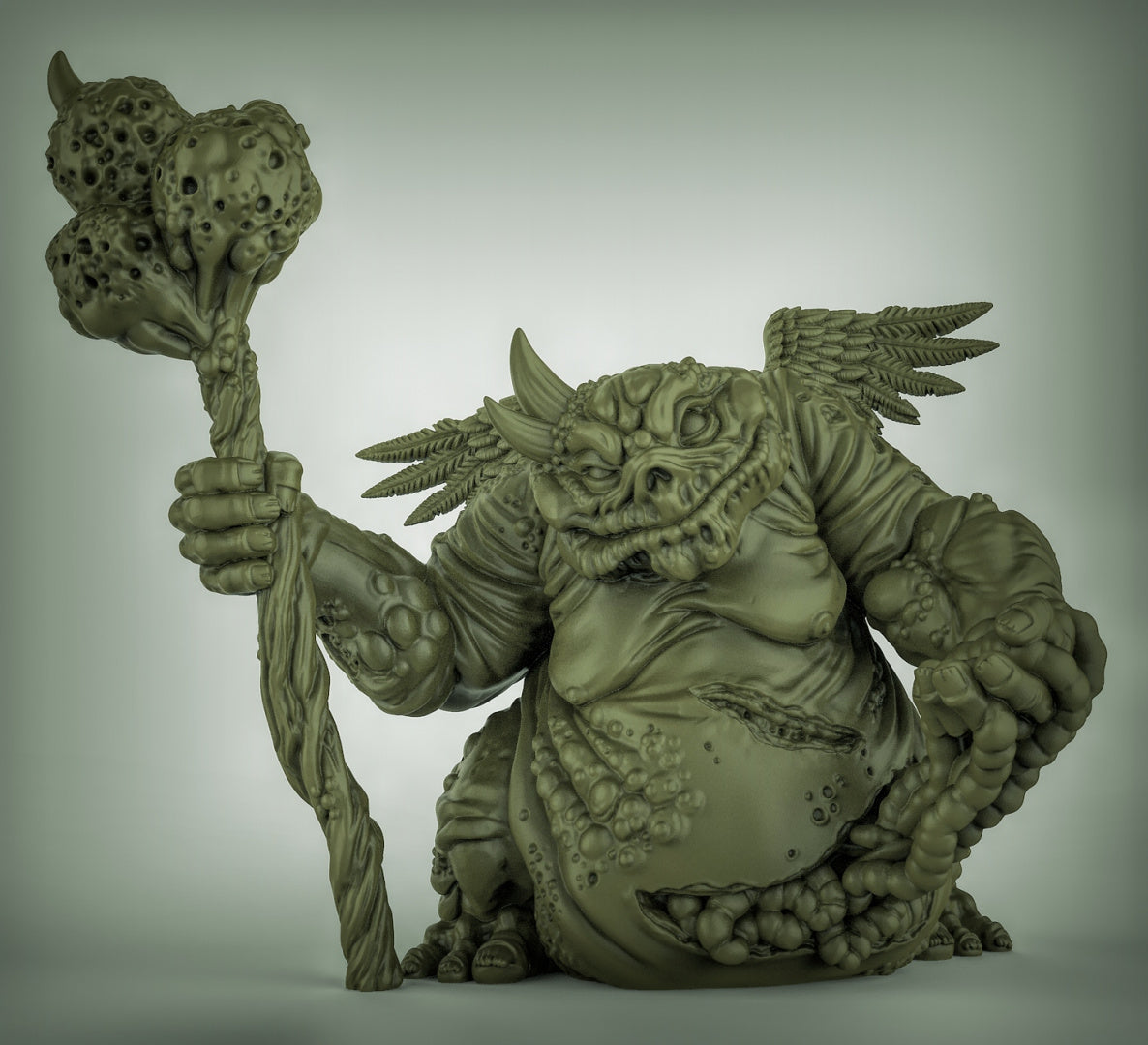 Nalfeshnee Alternant Head Models (Pair) for Dungeons & Dragons & Board RPGs