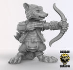 Racoon Folk Rogues Resin Models for Dungeons & Dragons & Board RPGs