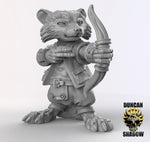 Racoon Folk Rogues Resin Models for Dungeons & Dragons & Board RPGs