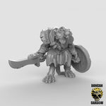 Rat Folk Command Resin Models for Dungeons & Dragons & Board RPGs