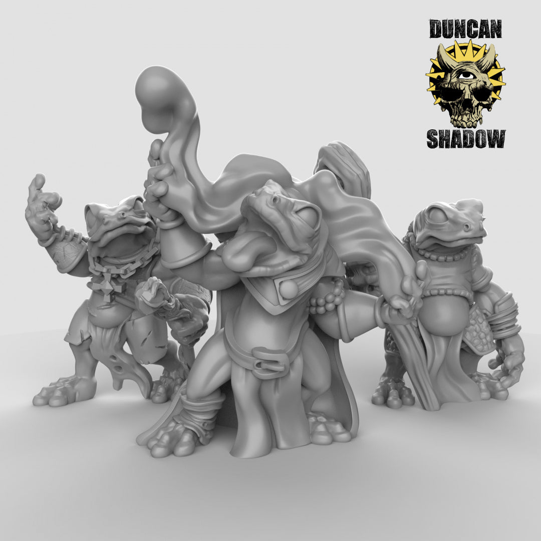 Boggard Sorcerer Resin 3D Models for Dungeons & Dragons & Board RPGs