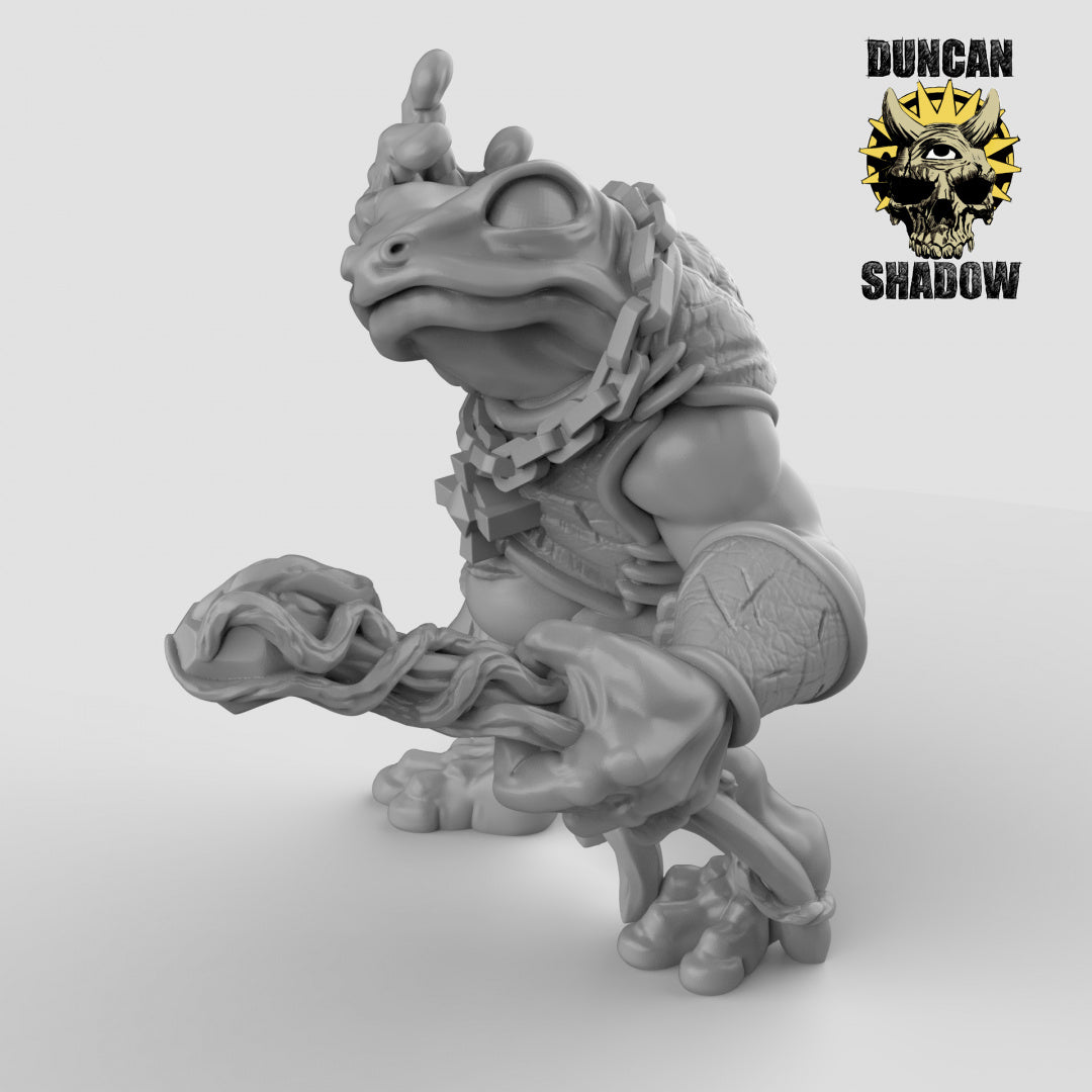 Boggard Sorcerer Resin 3D Models for Dungeons & Dragons & Board RPGs