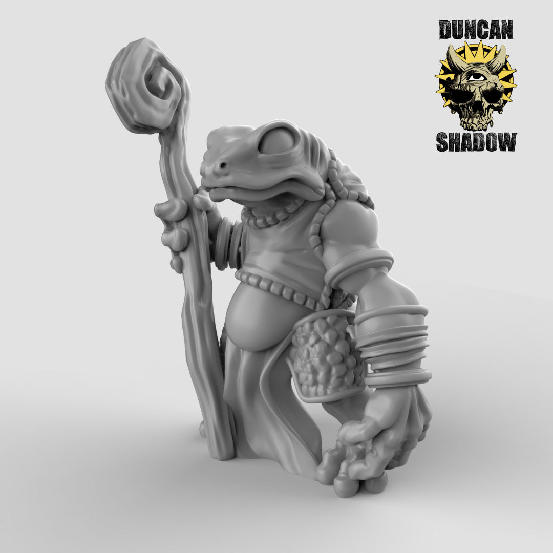 Boggard Sorcerer Resin 3D Models for Dungeons & Dragons & Board RPGs