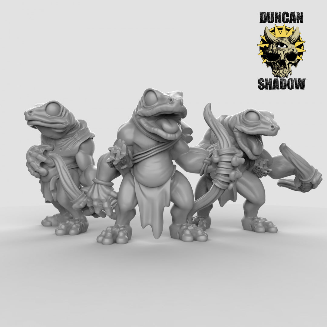 Boggard with bow Resin 3D Models for Dungeons & Dragons & Board RPGs