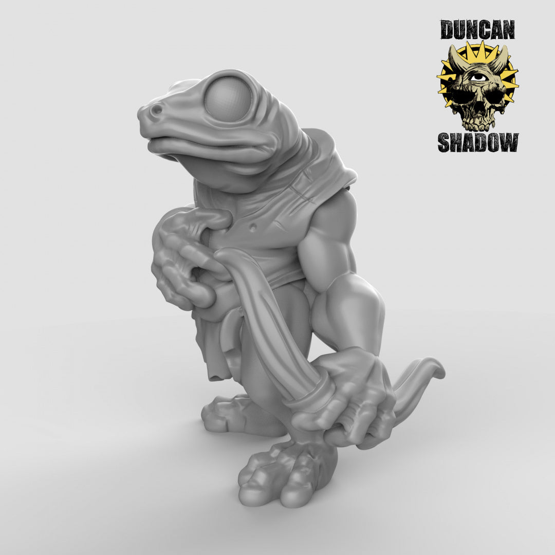 Boggard with bow Resin 3D Models for Dungeons & Dragons & Board RPGs