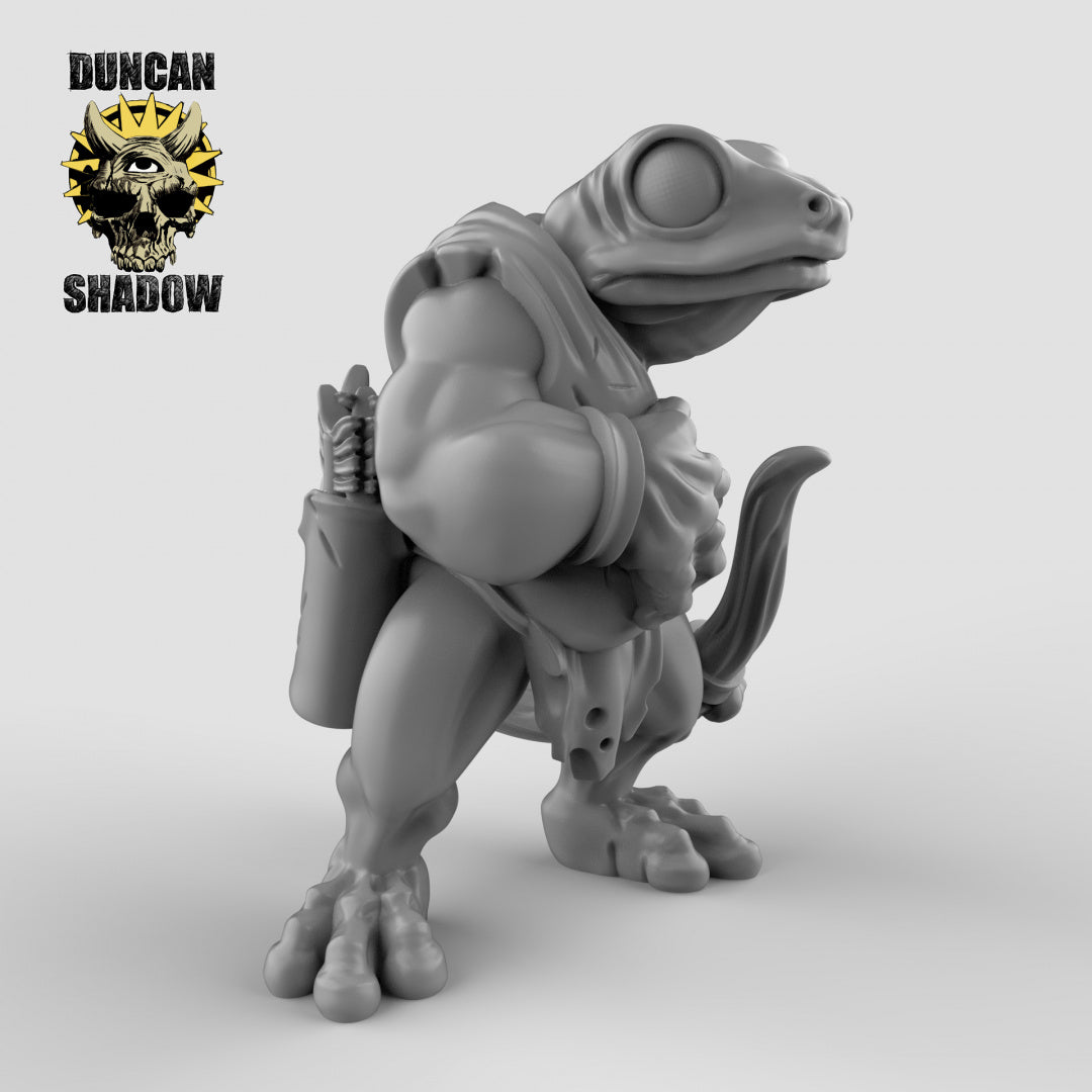 Boggard with bow Resin 3D Models for Dungeons & Dragons & Board RPGs