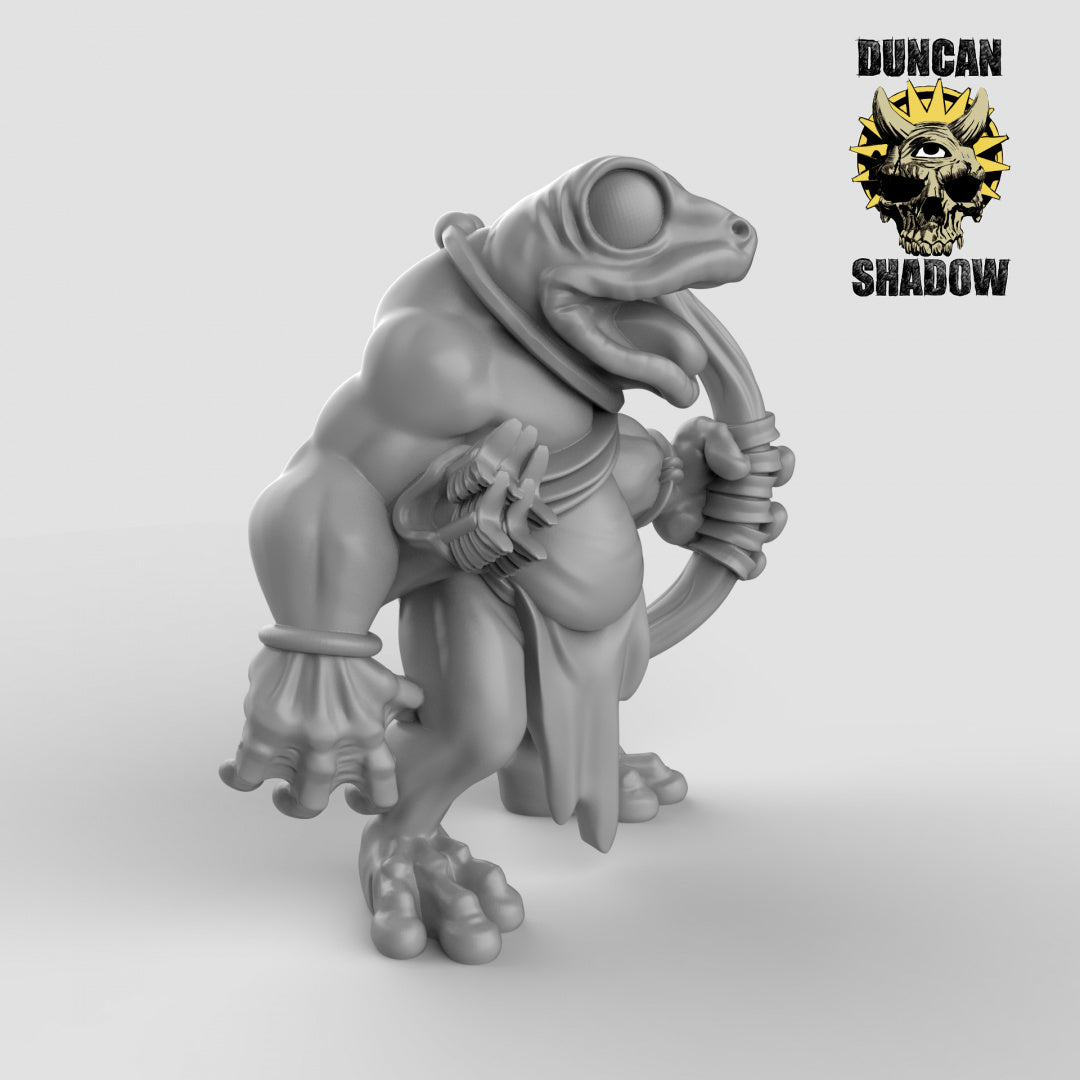 Boggard with bow Resin 3D Models for Dungeons & Dragons & Board RPGs