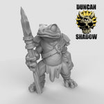 Boggards with spears Resin 3D Models for Dungeons & Dragons & Board RPGs