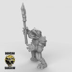Boggards with spears Resin 3D Models for Dungeons & Dragons & Board RPGs