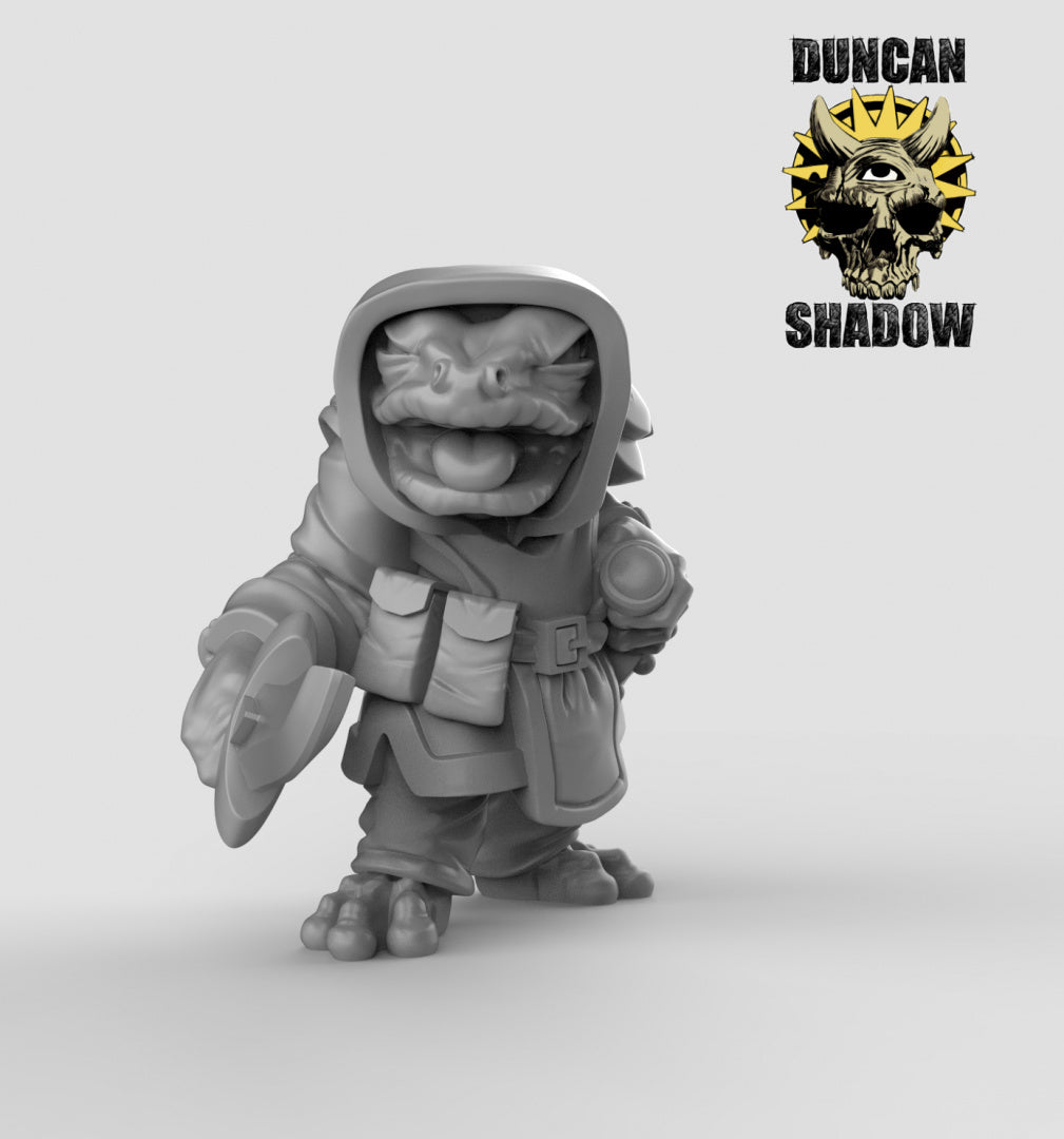 Boggard Rogues Resin 3D Models for Dungeons & Dragons & Board RPGs