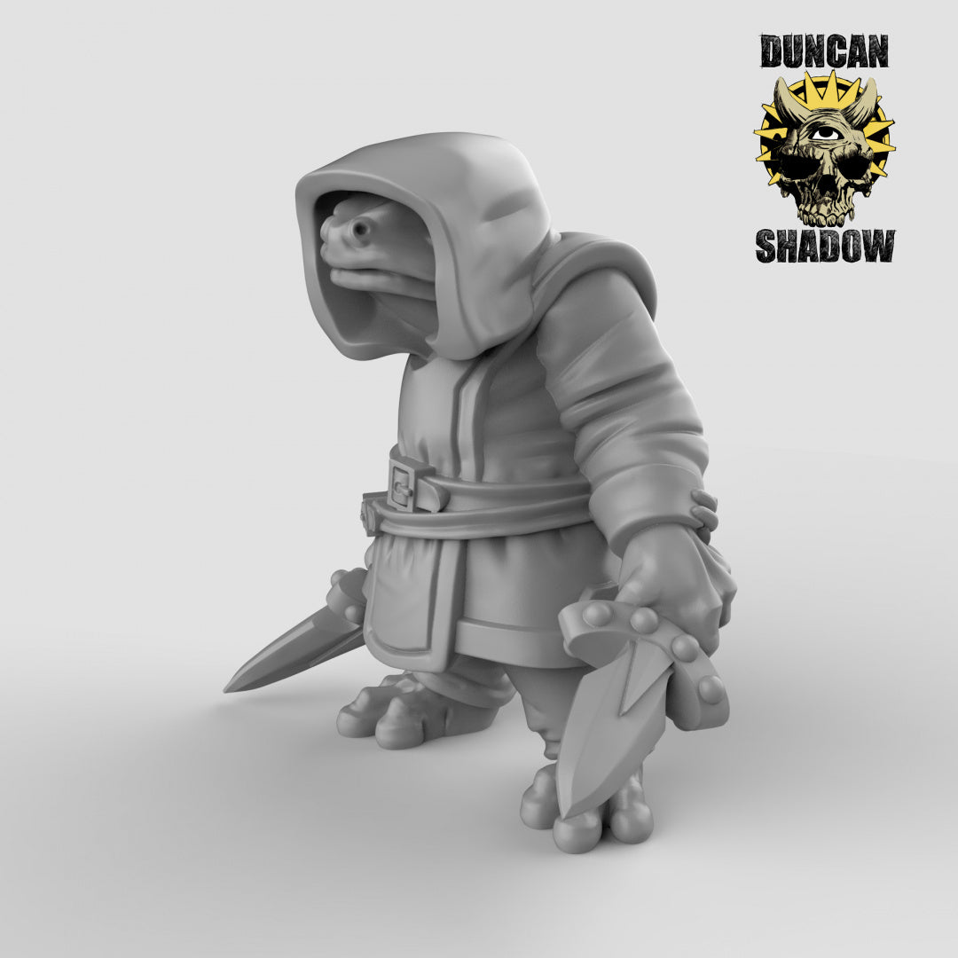 Boggard Rogues Resin 3D Models for Dungeons & Dragons & Board RPGs