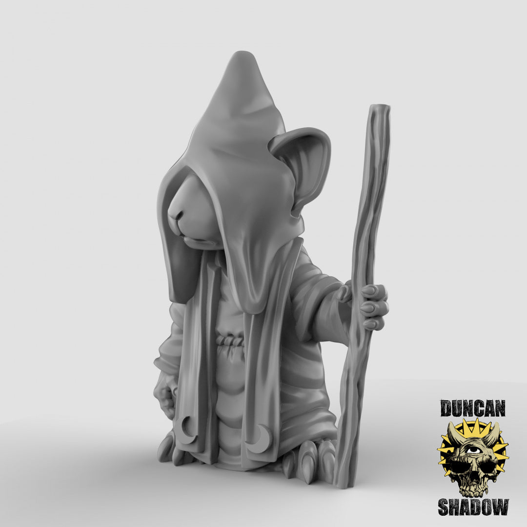Mousle Cultist Command Resin 3D Models for Dungeons & Dragons & Board RPGs