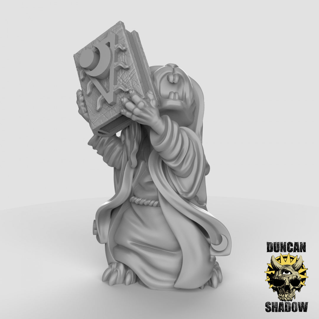 Mousle Cultist Command Resin 3D Models for Dungeons & Dragons & Board RPGs
