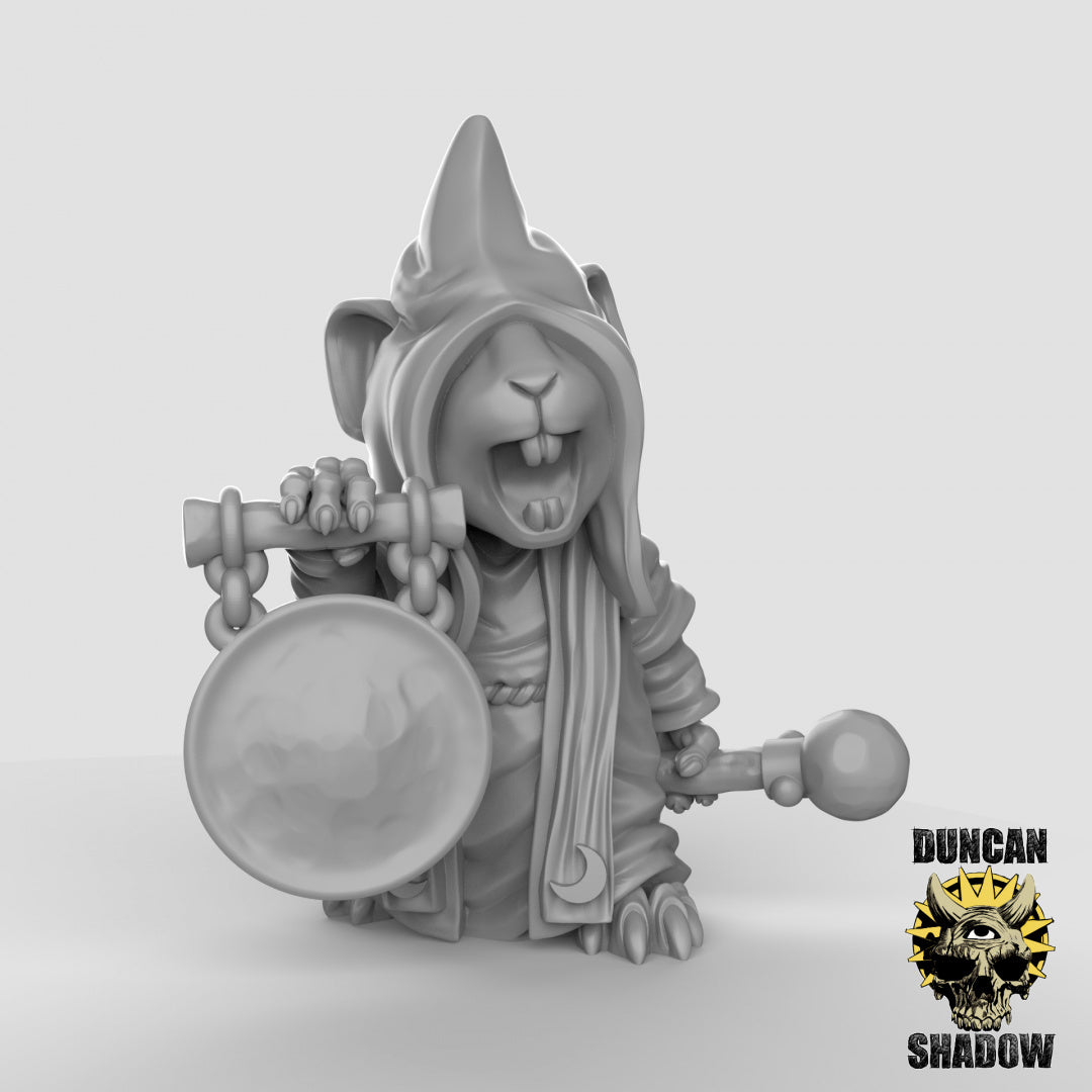 Mousle Cultist Command Resin 3D Models for Dungeons & Dragons & Board RPGs
