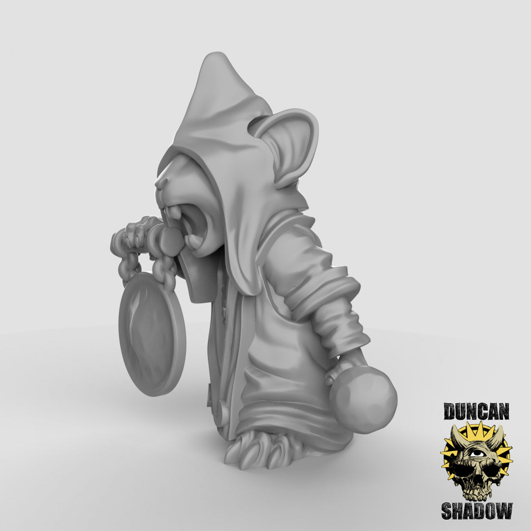 Mousle Cultist Command Resin 3D Models for Dungeons & Dragons & Board RPGs