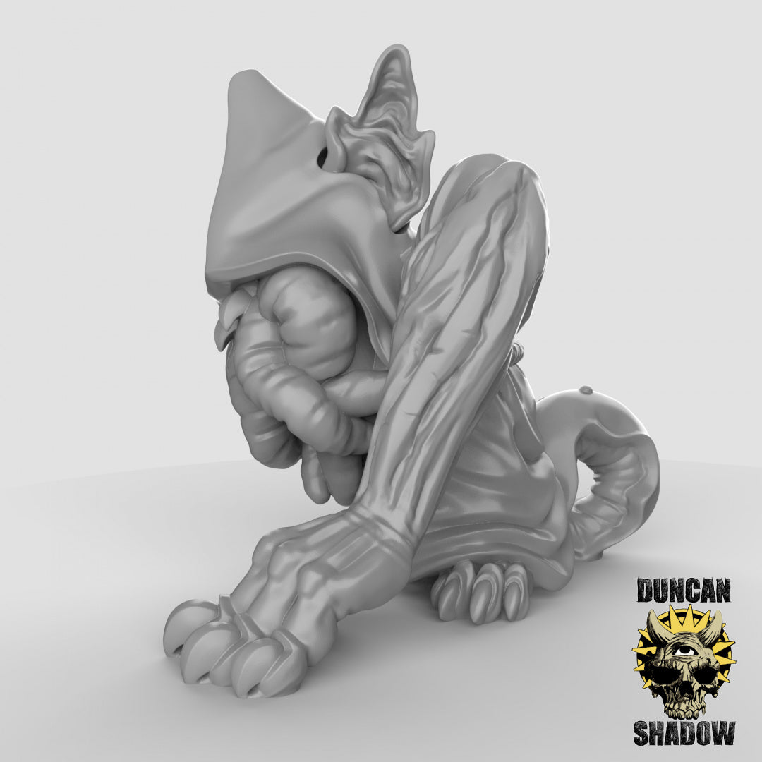 Mousle Mutants Resin 3D Models for Dungeons & Dragons & Board RPGs