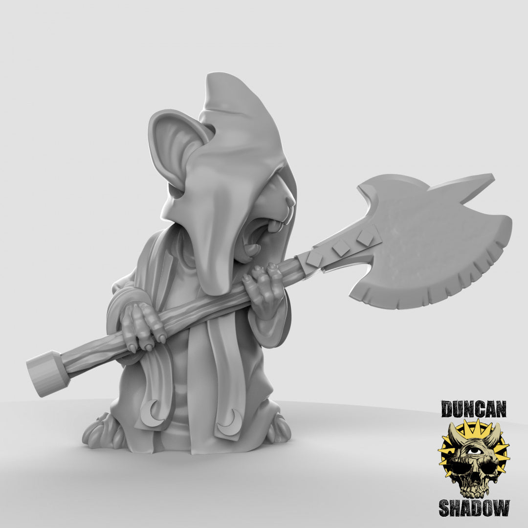 Mousle Cultist Troops Resin 3D Models for Dungeons & Dragons & Board RPGs