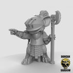 Mousle Knights Resin 3D Models for Dungeons & Dragons & Board RPGs