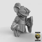 Mousle Knights Resin 3D Models for Dungeons & Dragons & Board RPGs
