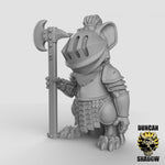 Mousle Knights Resin 3D Models for Dungeons & Dragons & Board RPGs