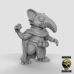 Mousle Plague doctors Resin 3D Models for Dungeons & Dragons & Board RPGs