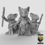 Mousle Sorcerers Resin 3D Models for Dungeons & Dragons & Board RPGs