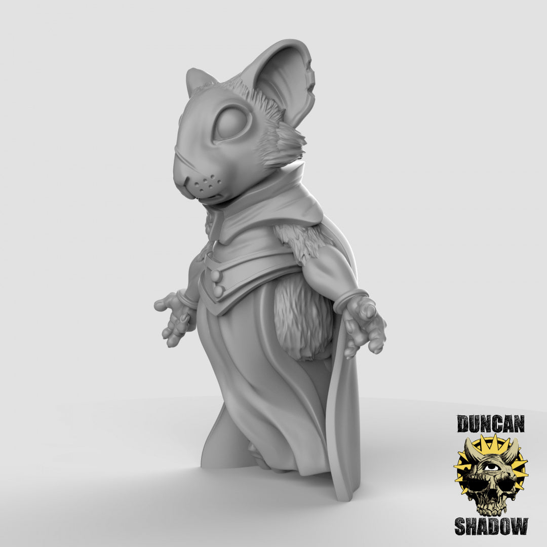 Mousle Sorcerers Resin 3D Models for Dungeons & Dragons & Board RPGs