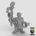 Otter Spellcasters Resin 3D Models for Dungeons & Dragons & Board RPGs