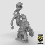 Otter Spellcasters Resin 3D Models for Dungeons & Dragons & Board RPGs