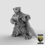 Otter Spellcasters Resin 3D Models for Dungeons & Dragons & Board RPGs
