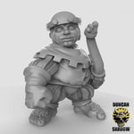 Halfling with Bows Resin 3D Models for Dungeons & Dragons & Board RPGs