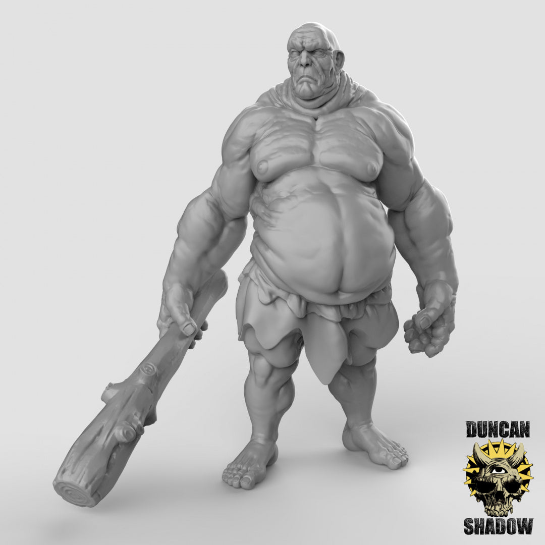 Hill Giants Resin Miniature for DnD | Tabletop Gaming - 150mm