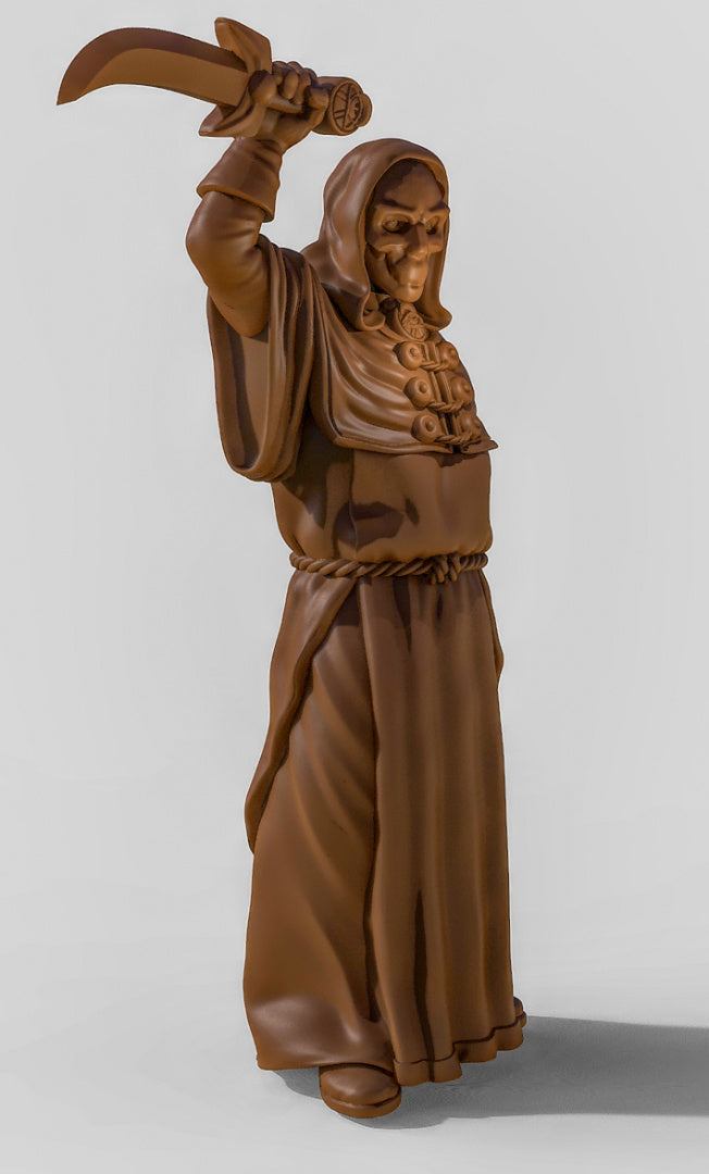 Cultists Resin Miniature for DnD | Tabletop Gaming