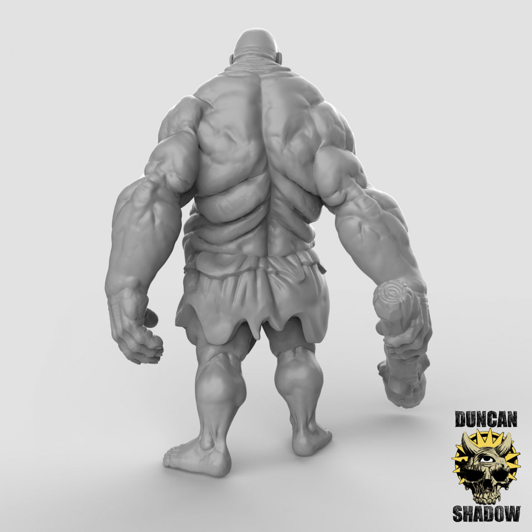 Hill Giants Resin Miniature for DnD | Tabletop Gaming - 150mm