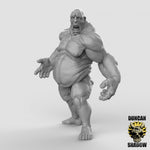 Hill Giants Resin Miniature for DnD | Tabletop Gaming - 150mm