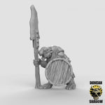 Rat Folk with Spears Resin Models for Dungeons & Dragons & Board RPGs