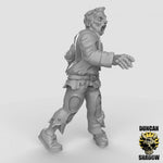 Zombies Resin 3D Models for Dungeons & Dragons & Board RPGs