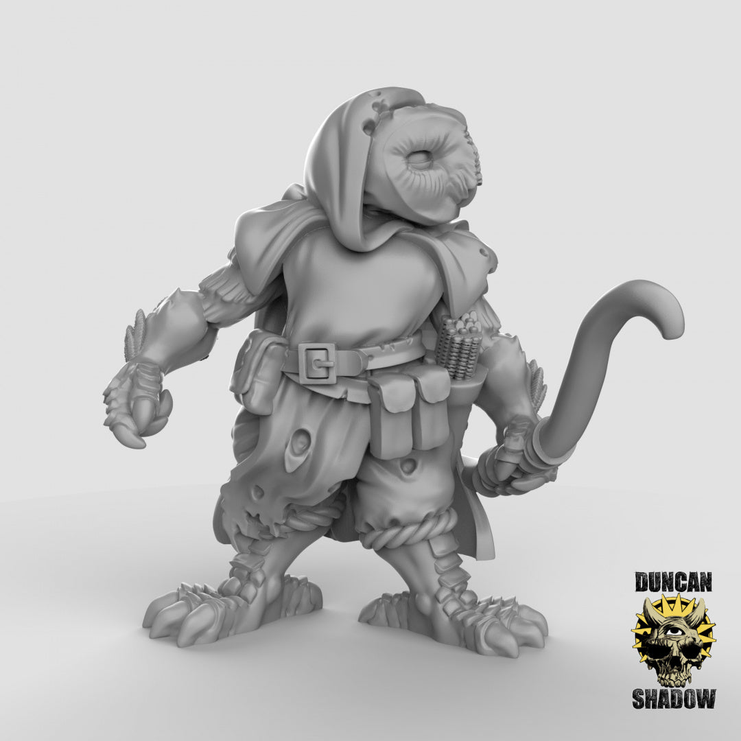 Owl Folk Rangers Resin Models for Dungeons & Dragons & Board RPGs