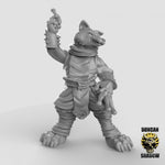 Kitsune Fox Folk Rogues Resin Models for Dungeons & Dragons & Board RPGs