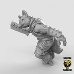 Kitsune Fox Folk Rogues Resin Models for Dungeons & Dragons & Board RPGs