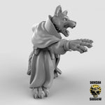 Kitsune Fox Folk Sorcerers Resin Models for Dungeons & Dragons & Board RPGs