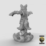 Kitsune Fox Folk Sorcerers Resin Models for Dungeons & Dragons & Board RPGs