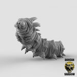 Giant Caterpillar (Pair) Resin Models for Dungeons & Dragons & Board RPGs