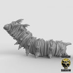 Giant Caterpillar (Pair) Resin Models for Dungeons & Dragons & Board RPGs