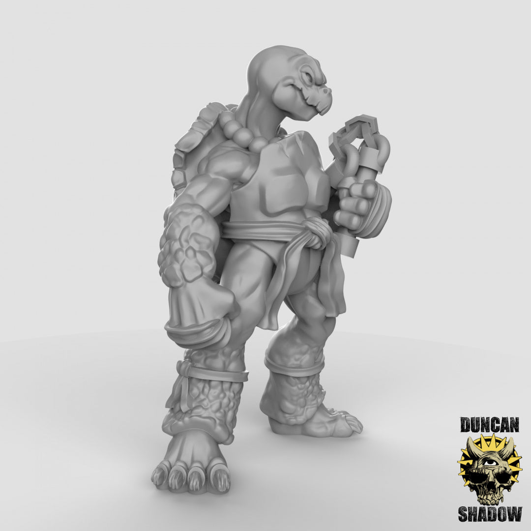 Tortol Monks Resin Models for Dungeons & Dragons & Board RPGs